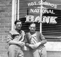 Bill Sharpe and Snyder - Hot Springs National Bank