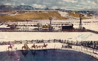 Magazine Picture of McMillen ranch in Mangas Valley