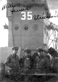 Lowell Miller, Donald Lewis, Samuel Strickland - Palermo, Siciily December 1943