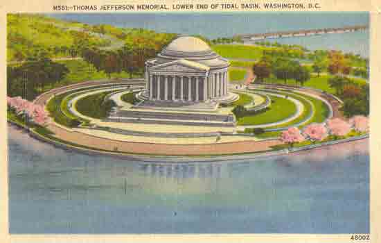 Thomas Jefferson Memorial - Tidal Basin, Washington, DC
