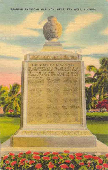 Spanish American War Monument - Key West, Florida