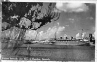 Post Card Hamilton Docks Bermuda 