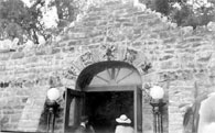 US Navy Training Station - Chapel Entrance