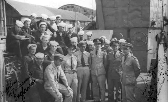 Officers and Crew of the LCI 35