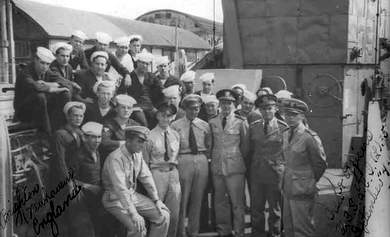 Officers and Crew of LCI 35