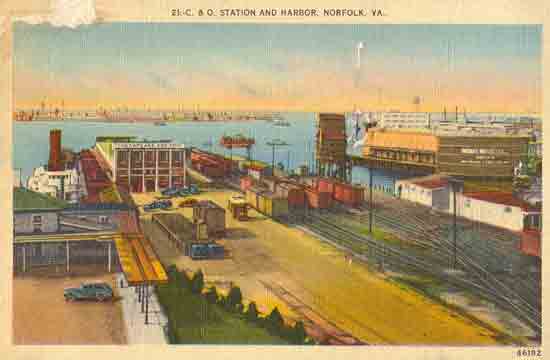 C&O Station and Harbor - Norfolk, VA