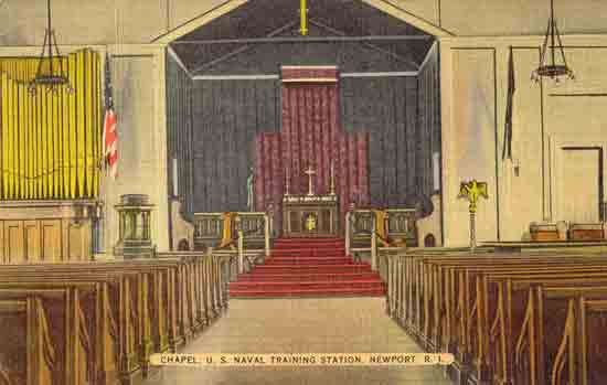 Chapel- U.S. Naval Training Station, Newport, Rhode Island